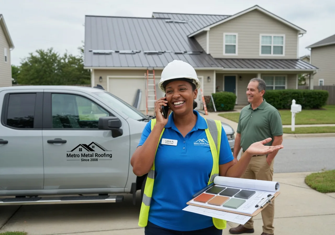 Storm Damage Metal Roof Repair in Hailesboro, NY